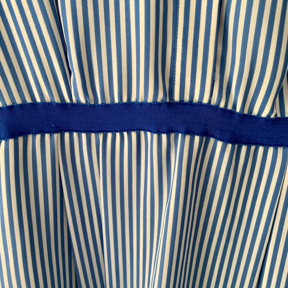 Draper James blue & white striped shirtdress - Picture 10 of 16